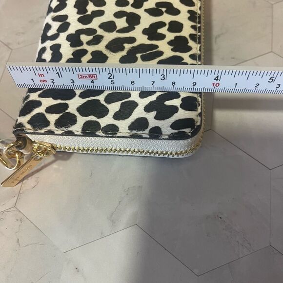 Michael Kors Continental Zip Wallet Wristlet Calf Hair - Picture 7 of 7